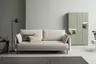 Schlafsofa Nettuno - 3-Sitzer, inkl. Schlaffunktion, Velour, Champagner