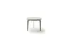 Beistelltisch Loretto - Rund ca. 60 cm, Lack, Graubeige