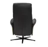 TV-Sessel MARCES - drehbar, Relaxfunktion, Kopfteilverstellung, Leder, Schoko