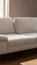 Ecksofa Houston - 2,5-Sitzer, Eckelement und 1-Sitzer mit Abschlussteil rechts,  inkl. Sitztiefenverstellung und Armlehne klappbar, Stoff, Natur