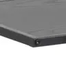 Lap-Top-Tisch - LB ca. 43x35 cm, Esche schwarz, Schwarz