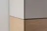 Drehtürenschrank Matera - BHT ca. 251x235x60 cm, Lack Matt, Kaschmir, Eiche, Milk