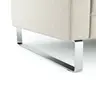 Ecksofa Anna - 2,5-Sitzer mit Ecke rechts inkl. Relaxfunktion (motorisch), Stoff, Beige