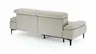 Sofa Felipa - 3-Sitzer inkl. Relaxfunktion (motorisch) und Kopfteil verstellbar, Stoff, Natur