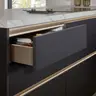 Inselküche EM Riva 2 325,Beton Terragrau