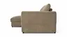 Ecksofa Stormy - Longchairs links mit 2,5-Sitzer, Stoff, Rauchbraun
