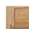Highboard Hillsboro - inkl. Beleuchtung, Wildeiche natur, geölt