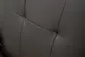 Armlehnstuhl MARCELLA - drehbar, Leder, Dunkelbraun