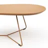Couchtisch Fano - LBH ca. 87x78x33 cm, Fenix, Beige