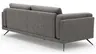 Sofa Valdemoro - 3-Sitzer, Stoff, Grau