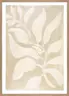 Gerahmter Digitaldruck - BHT ca. 50x70x2 cm, Hellbeige