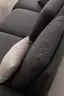 Ecksofa Collina - Longchair links, 2,5-Sitzer inkl. Sitztiefen- u. Armlehehnenverstellung, Stoff, Dunkelgrau