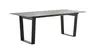 Esstisch Dinner - LB ca. 200x95 cm, Kunststoff, Grau