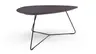 Couchtisch Fano - LBH ca. 121x75x38 cm, Fenix, Aubergine