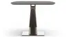 Esstisch Savona - LB ca. 280x100 cm, Fix, Keramik, Schwarz, Bootsform