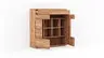 Highboard Cartago Soft - Astbuche massiv, natur geölt