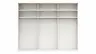 Drehtürenschrank Viana - B. ca. 299 cm, Lack, Weiß