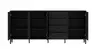 Sideboard - B ca. 200 cm, Schwarz