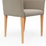 Armlehnstuhl Cosyra - Stoff, Beige
