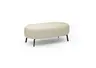 Hocker CARLLOTA - LB. ca. 125x73 cm, Stoff, Natur