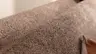 Ecksofa Karasu - 3-Sitzer mit Ottomane rechts, Stoff, Taupe