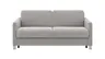 Sofa Nuoro - 2,5-Sitzer inkl. Schlaffunktion, Armlehne schmal, Stoff, Grau