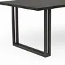 Esstisch Clifton - BL ca. 100x240 cm, Zerreiche massiv, Smoke