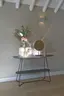 Konsolentisch Fano - BHT ca. 120x75x45 cm, HPL, Bronze
