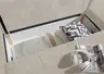 Ecksofa - 2-Sitzer, Ecke rechts inkl. Schlaffunktion mit Bettkasten, Stoff, Taupe