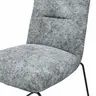 Stuhl Calgary - Stoff, Hellblau