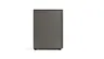 Kommode Loretto - BHT ca. 127x70x51 cm, Lack matt, Anthrazit