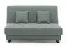 Schlafsofa EASY EXPRESS  - 2-Sitzer, 140 cm inkl. Schlaffunktion, Stoff Hellgrau