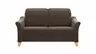 Sofa Canterbury - 2,5-Sitzer, Stoff, Dunkelbraun
