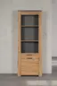 Vitrine - Eiche Dekor, Graphit