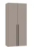 Drehtürenschrank JOIN IT- B ca. 101 cm,  Nougat