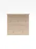 Garderobe - inkl. Sitzkissen, Riva Eiche Nachbildung, Kaschmir