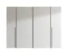 Schwebe-/Drehtürenschrank- B ca. 267 cm, Weiß