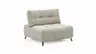 Sessel Comodo - 1-Sitzer, Stoff, Offwhite