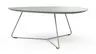 Couchtisch Fano - LBH ca. 96x86x38 cm, Fenix, Olivgrün