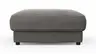 Hocker Juni - LB ca. 90x90 cm, Cord, Dunkelgrau