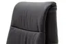 Relaxsessel Rafael - inkl. Relaxfunktion (motorisch), Leder, Schwarz