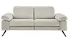 Sofa Rafaela 2.0 - 2,5-Sitzer inkl. Kopfteil verstellbar, Leder, Champagner