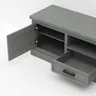 TV-Board Litchfield - Dark Grey, Non-Antique
