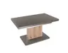 Couchtisch - Lavagrau/Wildeiche B/H/T ca. 110(150)/65/55-74 cm