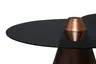 Couchtisch - 2er Set, Grau, Kupferfarben