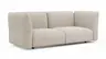 Sofa Motone - 3-Sitzer, Stoff, Beige