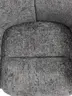 Armlehnstuhl MILENA - drehbar, Stoff, Anthrazit