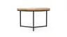 Couchtisch Farmingdale - LBH ca. 85x85x52 cm, Eiche massiv, natur geölt