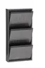 Schuhschrank - B ca. 50 cm, Dunkelgrau