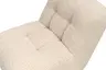 Drehsessel Anton - drehbar, Stoff, Beige